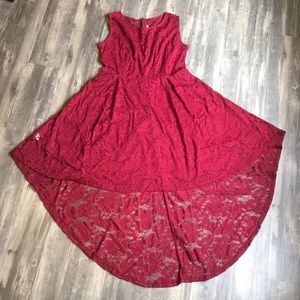 Burgundy bridesmaid! Semi formal dress.